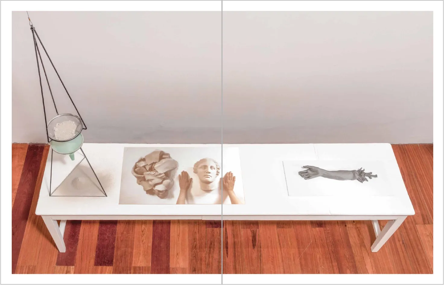 Mesa de trabajo — Tools and materials