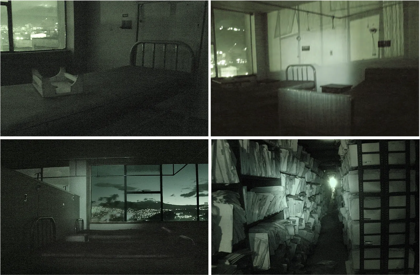 En estado de coma — Recorridos nocturnos, pasillo del hospital